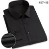 Camisas de Manga Larga y Corta para Hombre y Mujer de Fibra de Bambú Sin Planchado Antiarrugas Elásticas Ropa de Trabajo Profesional Lujo Accesible para Negocios Desplazamientos Camisas Simples