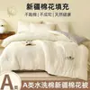 Colcha de algodón de Xinjiang grado A, adecuada para primavera y otoño, con un relleno engrosado para mayor calidez, ideal como colcha de invierno o para aire acondicionado, y se puede usar como colcha tamaño matrimonial para todas las estaciones