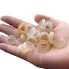 Acessórios de Anel de Corrida de Ágata Natural Bonito, Anel de Calcedônia Cristal de Gelo Pulseira DIY Brinquedo de Mão Acessórios de Anel de Corrida Atacado