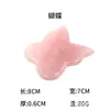 Ferramenta Popular Transfronteiriça de Jade Gua Sha, Placa de Cristal Gua Sha Facial Especializada, Dispositivo Gua Sha, Estoque Pronto do Fabricante, Dropshipping de Peça Única