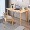 Mesa Pequena de Madeira Maciça Simples Moderna para Casa Estudante Mesa de Escrita Quarto Notebook Mesa para Computador para Casa Pequena Sem Fumo