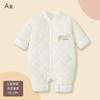 Mono de bebé de invierno con relleno grueso de algodón de 40 g, ropa de invierno para recién nacidos de clase A