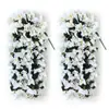 Cesta colgante de pared de buganvilias de Amazon transfronteriza Colgante de planta artificial Flor artificial Decoración de patio interior/exterior Paisajismo