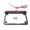 Soporte de matrícula para motocicleta compatible con cruce de fronteras para Honda/Suzuki/Yamaha/Kawasaki/Harley 6 pulgadas