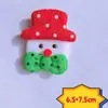 Navidad dibujos animados Papá Noel accesorios reno colgante pasador diadema aro de raqueta pulsera accesorios
