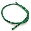 Nova pedra natural 2 * 4mm ábaco contas frisado contas soltas feitas à mão diy pulseira colar brincos joias acessórios atacado