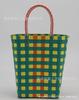 Bolsa de Tecelagem Manual, Bolsa de Mão Feminina, Bolsa Cesta de Legumes, Moderna e Versátil, Bolsa de Praia de Grande Capacidade, Bolsa de Mão, Fresca e Doce