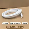 Tira de Borde Suave de PVC Autoadhesivo Pu Estilo Francés para Decoración de Puertas con Arco Curvo Borde de Pared de Fondo Estilo Europeo Línea de Yeso