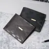 Ventas Directas de Fábrica 2025 Nueva Cartera para Hombre Cartera de Negocios Corta Estilo Horizontal Juvenil Múltiples Ranuras para Tarjetas Cartera de Gran Capacidad