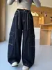 Jeans de Nuevo Estilo Otoñal para Niñas (Talla mediana a grande) Ropa para Niños Niñas Rayas Ropa de Trabajo Jeans Elegante Versátil Moderno