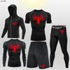 Pantalones Cortos de Atletismo Transpirables de Secado Rápido para Correr Transfronteriza Pantalones Ajustados Entrenamiento Deportivo Fitness Deportivo Examen Físico Juego de Cinco Piezas Alta Elasticidad Transpirable