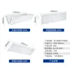 Lámpara LED antideslumbrante para sala de bádminton con rejilla de panal de 60 W, iluminación de sala para interiores, lámpara larga para sala de bádminton