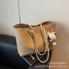 Textura de Alta Qualidade, Bolsa Grande Fashion e Versátil para Mulheres, Nova Bolsa de Ombro Retro Tendência 2026, Bolsa Tote de Grande Capacidade para o Dia a Dia