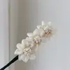 Coreia do Sul Super fada organza flor bola cabeça modelador de cabelo doce temperamento celebridade da internet preguiçoso trançado cabelo estilo artefato para mulheres