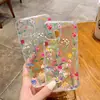 Capa de Celular Transparente Floral Minimalista da Moda para iPhone 18 Pro Max, Capa Macia de TPU Estilo Floresta, em Estoque