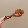 Pinza para el pelo de cuentas estilo coreano para mujer, pinza de tiburón elegante, pinza de torsión, accesorio para el pelo de Yiwu, pasador