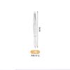 Suministro de fábrica, pinza para cejas de acero inoxidable oblicua de boca plana, pinzas para tirar de cejas de alta precisión, herramienta de modelado de cejas de belleza en stock
