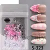 Belleza Total Transfronteriza Nuevos Accesorios para Uñas Tres Dimensionales Dulces Hielo-Transparente Moño Corazón Perla Decoraciones