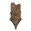 Exportación Transfronteriza Ropa de Mujer Primavera 2026 Estilo Europeo y Americano Espalda Descubierta Malla de Seda Plisado Sin Mangas Vestido/Pantalones para Mujer F610146