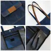 Bolso de Mezclilla Personalizado, Nueva Moda, Retro, Bolso de Mano Simple, Bolso de Hombro Casual Literario y Artístico para Estudiante Universitario Ropa de Trabajo, Personalizado