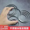 Diretamente do fabricante: Formas redondas de bolo de aço inoxidável comerciais e domésticas, projetadas especificamente para fazer bolos de arroz, pães cozidos no vapor e bolos da lua, ideais para assar doces