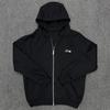 Jaqueta Casual Solta com Estampa de Letras de Rua Europeia e Americana Transfronteiriça, Moletom com Capuz Hip-Hop Fashion High Street