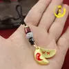 Copo Mini Tai Chi de Cobre Copo de Adivinhação Yin-Yang Copo Risonho Copo Realizador de Desejos Pingente de Chaveiro Atacado