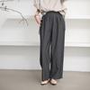 Pantalones Casuales Nuevos de Otoño Japonés Transfronterizos para Mujeres Petite, Holgados, Versátiles, Largos
