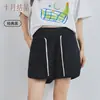 Shorts de Maternidade de Cristal Outono para Verão 2026 Novo Estilo Versátil Fino Calças de Gravidez para Mulheres Uso Primavera e Verão