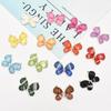 Liga jóias acessórios cristal borboleta celular caso beleza DIY material celular caso diamante pegajoso acessórios para cabelo material atacado