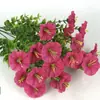 Flor Artificial Cruzada da Amazonia Glo Glo de Manhã Eucalipto de Sete Pontos Glo Glo de Manhã Adequada para Exterior Flor Artificial