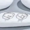 Anel de Prata Esterlina S925 Completa 4.2/5.2/6.2mm Base Vazia DIY Hua Zi Diamante Estilo Chinês Junta de Bambu Passo a Passo
