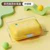 Caja de Jabón Portátil Creativa Jabón de Viaje con Tapa Sellada Artefacto de Alto Valor Caja de Almacenamiento para Viaje con Drenaje Viaje de Negocios