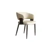 Mesa e cadeiras de jantar minimalistas italianas, bancos modernos de luxo leve, cadeiras de hotel de alta qualidade, cadeiras de jantar, cadeiras de jantar para mesa de ilha de cozinha