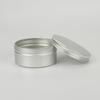 Latas de Alumínio Prateadas para Creme com Múltiplas Especificações, Potes de Alumínio Rosqueáveis Universais, Cera para Cabelo, Cosméticos, Caixas Metálicas para Nail Art com Impressão