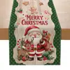 Amazon Nuevo Mantel Navideño Personalización Papá Noel Árbol de Navidad Impresión Decoración de Mesa de Comedor Mantel Largo Personalización