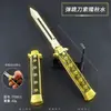 Jogo Anime Solon Qiushui 22cm Faca de Salto Bomba Molde Liga de Zinco Adereços Artesanato Brinquedos Sem Lâmina