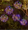 Luzes de Fogos de Artifício LED Luzes de Corda à Prova d'Água para Exterior Festival da Primavera Luzes Penduradas em Árvores de Rua Luzes de Paisagem Luzes Decorativas Luzes de Atmosfera