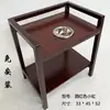 Mesa de Café para Mesa de Mahjong, Mesa de Mahjong Gruesa de Doble Capa, Mesa Auxiliar para Casa de Té, Mesa de Café para Sala de Juegos, Estante para Té, No Requiere Instalación