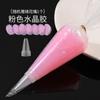 Anticongelante Cristal Transparente Pegamento de Gelatina al por Mayor Pegamento Crema con Brillantina Material DIY para Carcasa de Teléfono Móvil Pegamento Hecho a Mano 50g Fabricante