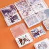 Organizador de Plástico al por Mayor Rectangular Cartas de Juego Tarjeta Postal Caja de Almacenamiento para Clasificación de Tarjetas Mesa Caja de Almacenamiento Transparente