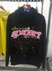 Blockbuster original de comercio exterior 450G chalecos acolchados de terciopelo para pastel sudadera con estampado de araña de espuma sudaderas Sp5der