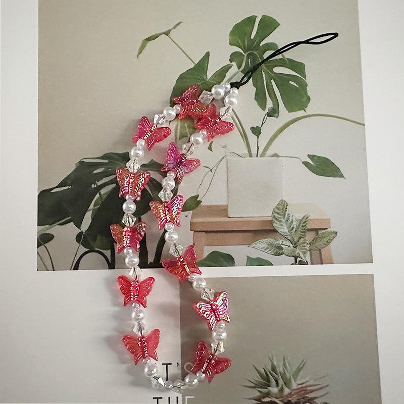 红色手机链