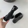 Botas Chelsea Femininas, Botas de Cano Curto para Primavera e Outono, Novo Modelo 2024, Tendência com Solado Baixo Macio
