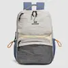 Nueva mochila de exterior para mujer con colores contrastantes y alto atractivo estético, adecuada para deportes, montañismo, senderismo y como mochila escolar para estudiante universitario.