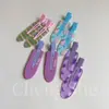 Pinza para el pelo de color estilo coreano para mujer 2024 nuevo de alta gama dulce tarjeta para el pelo flequillo lateral de la frente clip de dibujos animados joyería para la cabeza