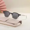 Novos Óculos de Sol Quadrados Pequenos de Estilo Europeu e Americano para Mulheres, Lentes de Proteção Solar Tendência em Propionato Personalizado para Mulheres, Óculos de Sol de Venda Transfronteiriça