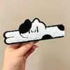 2026 Lindo accesorio de cinta mágica de animal gato largo estilo japonés para niñas, accesorio para el cabello de doble uso para lavarse la cara, maquillaje y como diadema