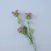 Flor Artificial 3 Terciopelo Pequeña Fresca Flor de Seda Hogar Suave Floral Salón de Bodas Paisaje Arreglo Floral Flor de Loto