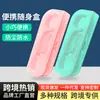 Venta Caliente Transfronteriza Paquete de 10 Palillos de Seda Dental de Alta Tensión Caja Portátil para Llevar Palillo de Dientes de Plástico Desechable Caja de Almacenamiento para Seda Dental